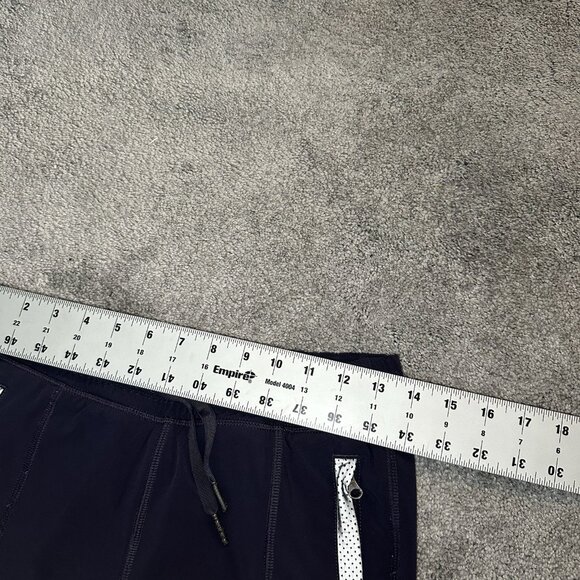 LULULEMON Track To Reality Pant II Women 2 Navy Blue Lined Reflective Jogger - Picture 11 of 14